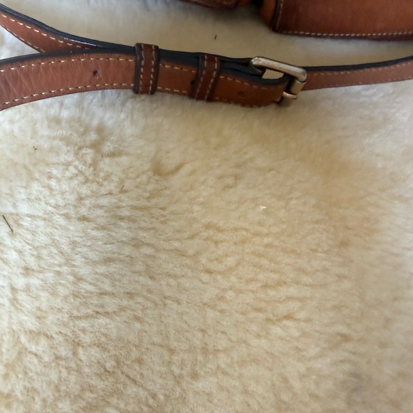 Dooney & Bourke Leather florentine/diaper bag/Handbag purse cognac brown - Picture 5 of 12